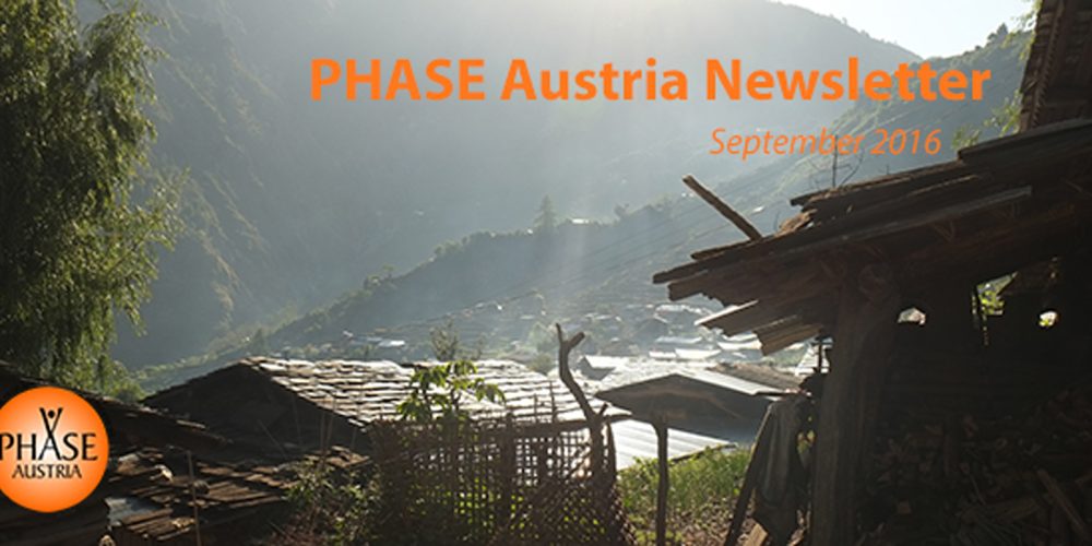 PHASE Austria-Newsletter September 2016