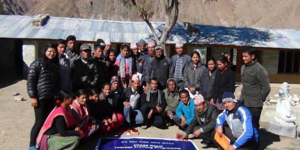 Schwerpunktprogramm Lehrerfortbildung Bajura, Nepal