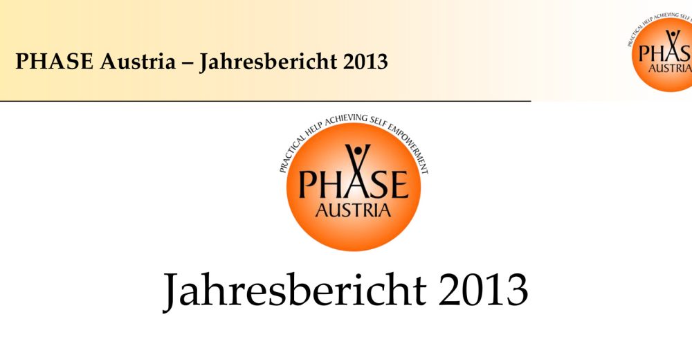 PHASE Austria Jahresbericht 2013