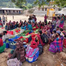 Opening of a local market in Sorukot, Mugu